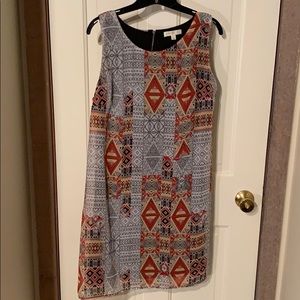 Love, Fire Colorful Dress